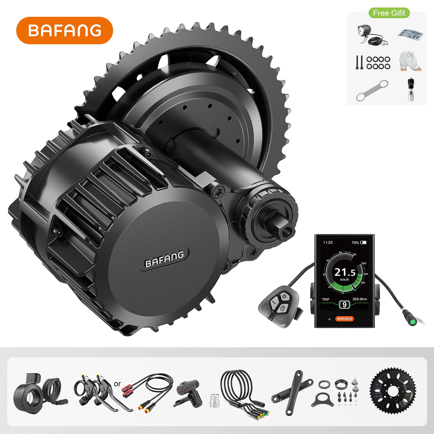 Bafang UART 48V/52V 1000W siln – Mid Drive Motor Kit 52V 1000W recenzja i cena