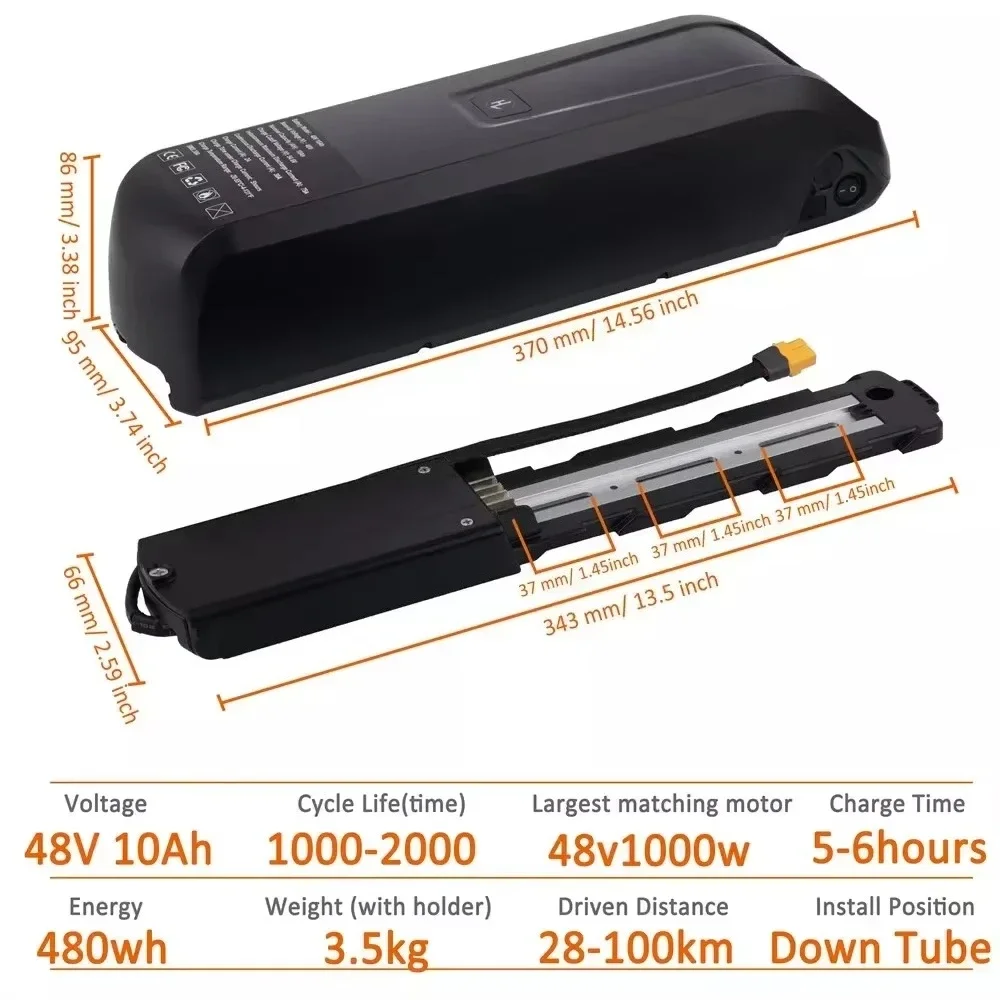 Do akumulatora Hailong EBike 3 – Ebike Battery 48V 20Ah Hailong recenzja i cena